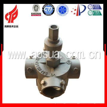 Aluminum Material rotating sprinkler head for water cooling tower with 5" 4 blades